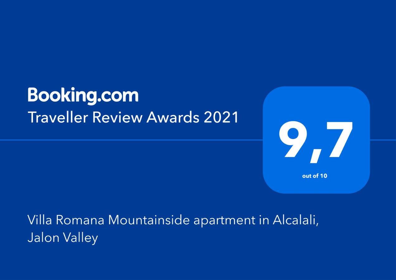 Villa Romana Mountainside Apartment In Alcalali, Jalon Valley Exterior photo